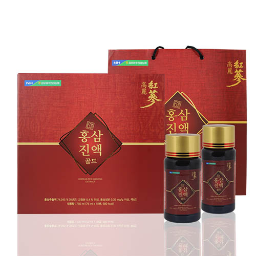 농협 <b>홍삼진액골드</b> (75mlx10병) <b>홍삼</b>추출액74%  <b>75ml</b>
