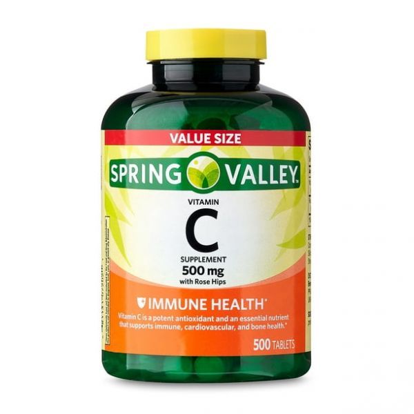 Spring Valley <b>스프링벨리 비타민C</b> 500mg 500캡슐