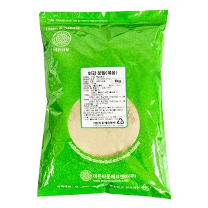미강분말 1kg 이든타운 국산 볶은 쌀겨가루 100% 제과제빵용