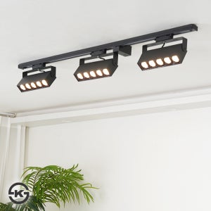 LED 포리 COB 레일등 25W / 플리커프리 멀티 스포트 카페 블랙 화이트 레일조명