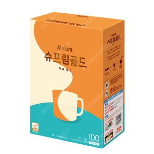 맥심 일회용 커피/ 맥심 슈프림골드 커피믹스 100T