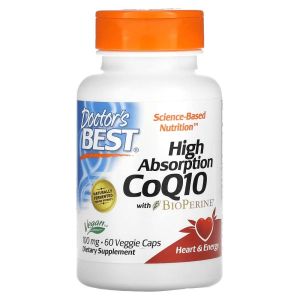 닥터스베스트 닥터스베스트 <b>CoQ</b>10 <b>바이오페린</b> 코엔자임큐텐 100mg 60정