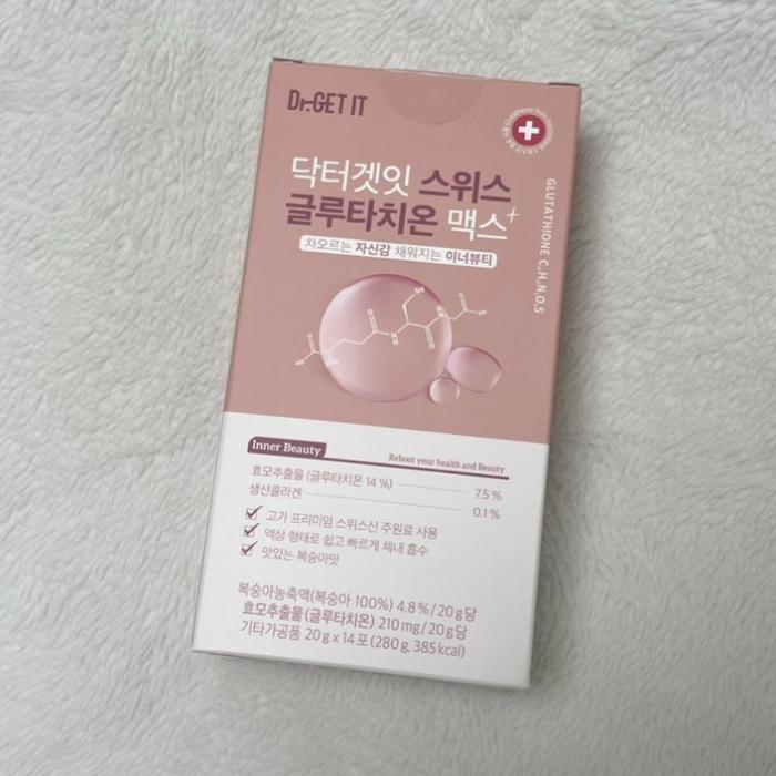닥터겟잇 <b>스위스 글루타치온</b> 맥스 20g x 14포