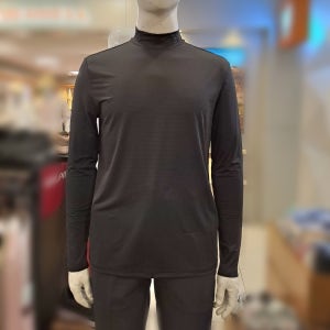 동아백화점 수성점 콜핑(동아백화점 수성점) 흡습속건 기능 남성 하이넥 냉감 티셔츠 KVT4361MBLK