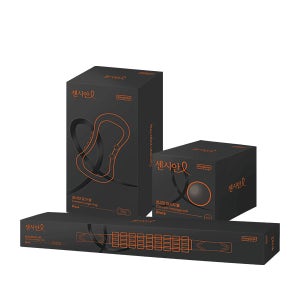 동국제약 센시안 홈트 마사지스틱 (BLACK) + 요가링 (BLACK) + 마사지볼 (BLACK)