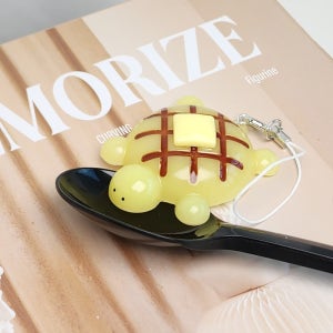 팬케이크 푸딩 거북이 키링 참 스트랩, 예설담