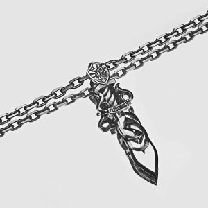 CHAINED DAGGER PENDANT