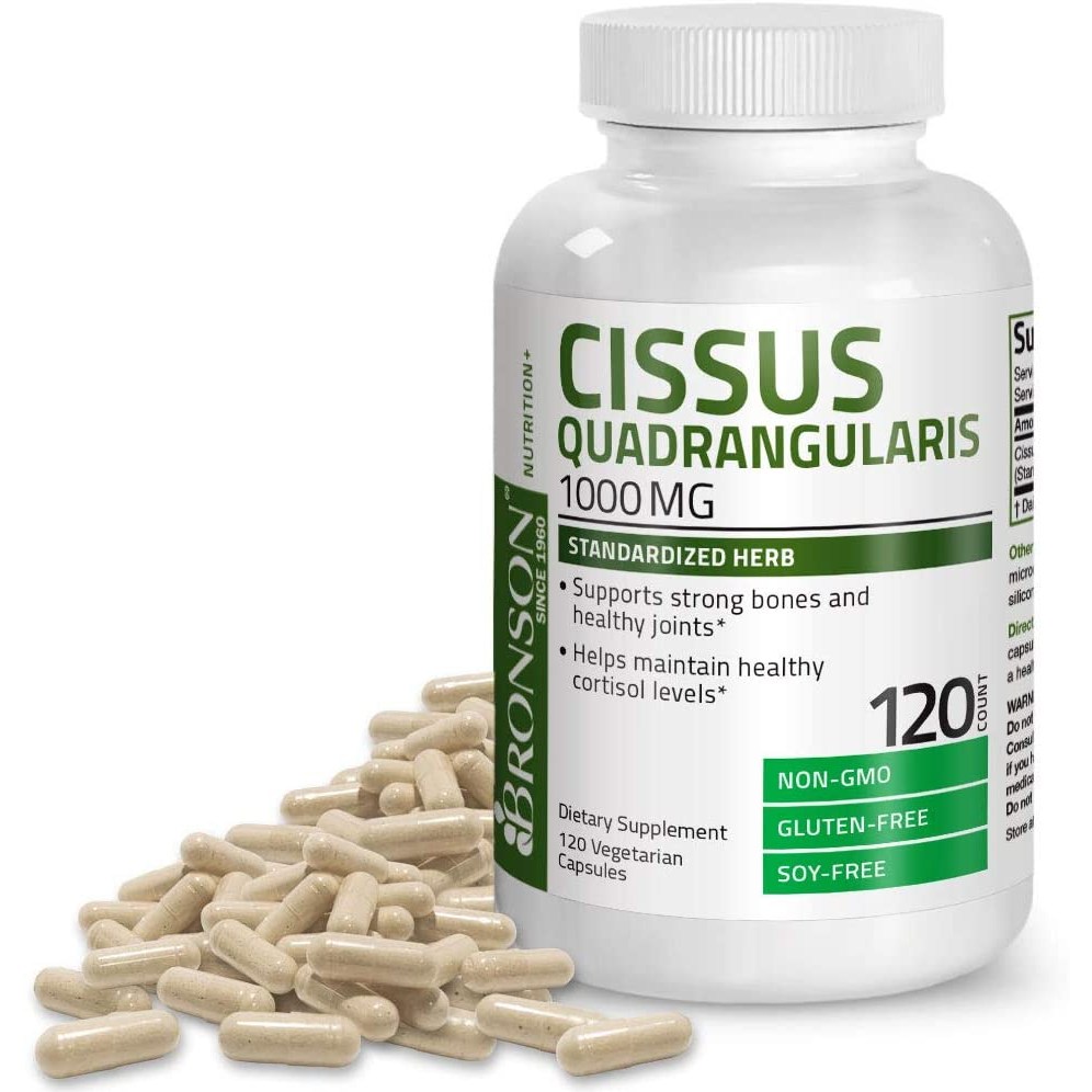 Bronson <b>브론슨</b> 시서스 쿼드랑굴라리스 1000mg 120캡슐  120정  1개