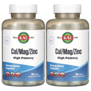 KAL 칼슘 마그네슘 아연 <b>Cal</b> <b>Mag</b> Zinc 250타블렛