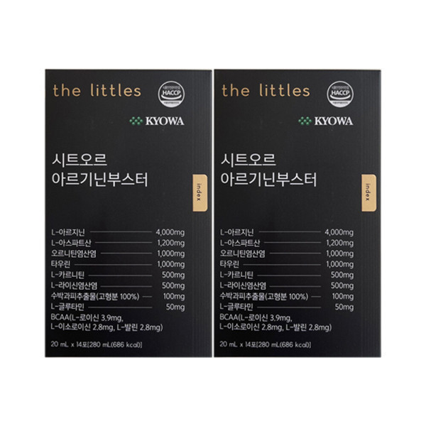<b>더리틀스</b> <b>더리틀스</b> 시트오르 <b>아르기닌</b> 부스터 20ml x 14포 2개 / 써클