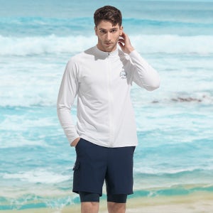 [SET] 남성래쉬가드세트 2피스 집업+보드숏