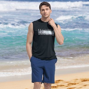 [SET] 남성래쉬가드세트 2피스 민소매티+보드숏 YAW5074+LAW0912