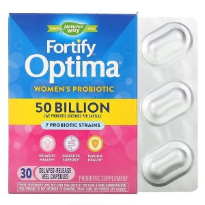 네이처스웨이 Fortify <b>Optima 프로바이오틱스</b> 여성용 500억 30베지캡슐