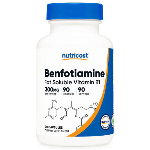뉴트리코스트 <b>벤포티아민 300mg</b> 90캡슐, 1병, 90회분