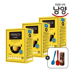 프렌치카페 (현대Hmall)프렌치카페 커피믹스 100Tx3+더블샷라떼 2T+실리콘조리2종세트/총302T