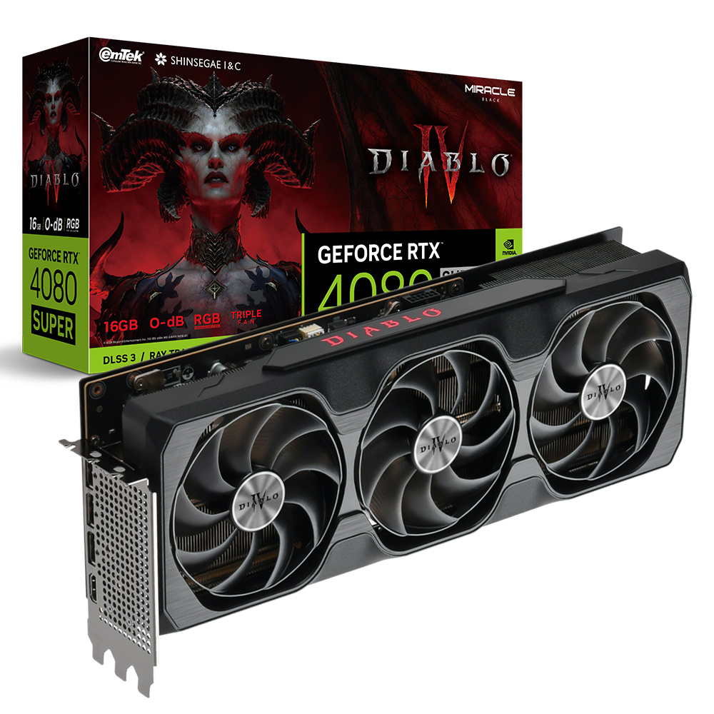 갤럭시코리아 GALAX 지포스 RTX 4080 SUPER 3X D6X 16GB