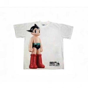 Saint Michael astro boy 아톰 프린팅 라운드 반팔 티셔츠 [스트릿 편집샵 람스]