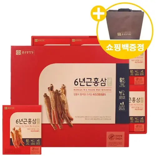 종근당건강 <b>6년근홍삼</b><b>골드 80ml</b> 60포  <b>홍삼</b>원 선물 농축액 액기스 발효<b>홍삼</b>