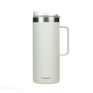글라스락 플레인 이지그립 텀블러 900mL (베이지) TV상품
