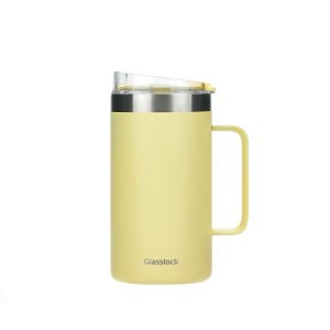글라스락 플레인 이지그립 텀블러 650mL (레몬소르베) TV상품