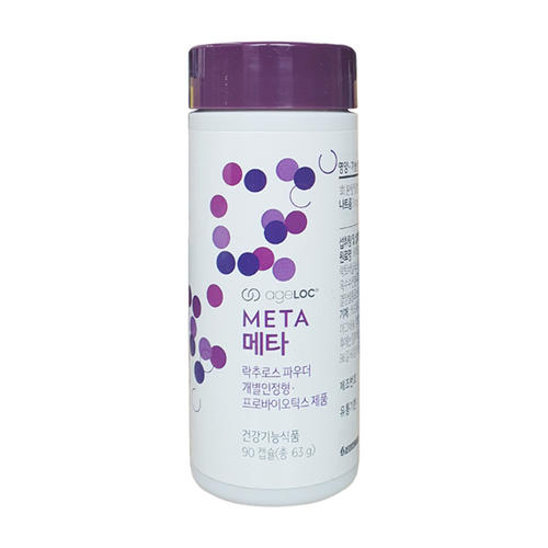 뉴스킨 에이지락 메타 <b>락추로스</b>파우더 유산균 90정