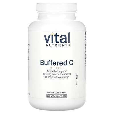 Vital Nutrients Buffered C, 베지 캡슐 220정