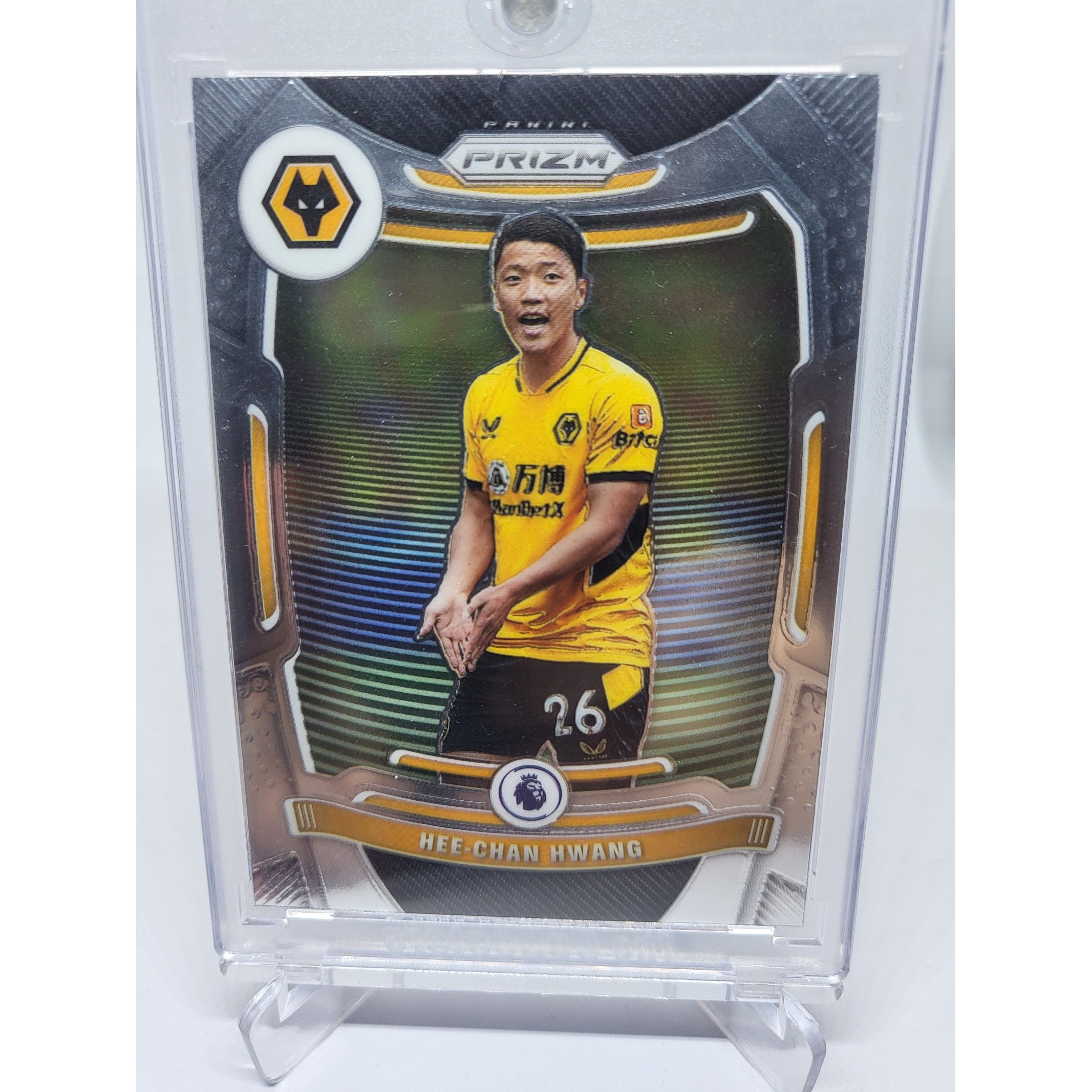 2021 Panini Prizm EPL 57번 황희찬 프리미어리그 축구카드 EPL카드  1개