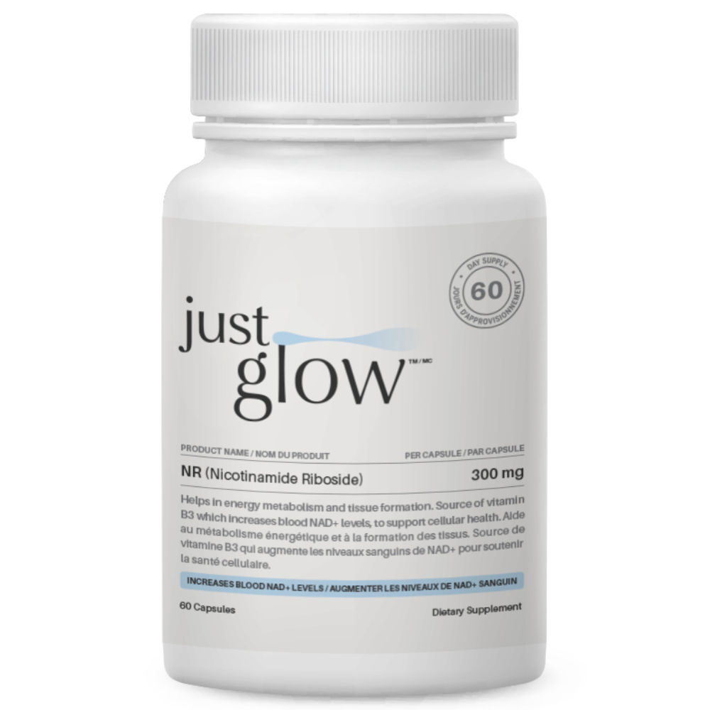 저스트글로우 <b>NR 니코틴아미드 리보사이드 NAD</b>+ 300mg  1개  60정