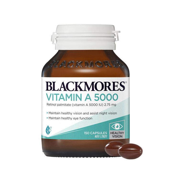 <b>Blackmores Vitamin A</b> <b>블랙모어스 비타민 A</b> 5000 150정  1개