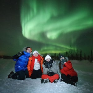 알래스카 오로라 자유 여행과 허니문 신혼 여행 (Aurora Chasing 1일 투어 )