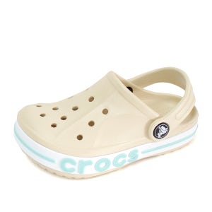 크록스 키즈 바야밴드 클로그 샌들 슬리퍼 아쿠아슈즈 윈터 화이트 207018-11S