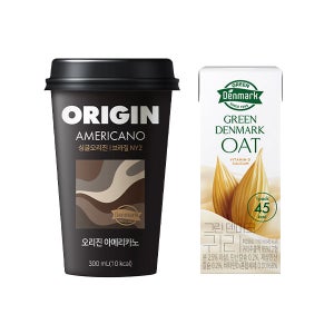 동원 그린덴마크 귀리 190mL x 24개 + 아메리카노 300mL x 12개