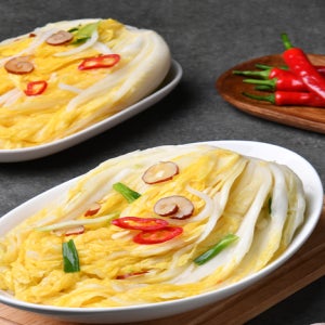 비법 육수로 만들어 익을수록 시원한 백김치 10kg