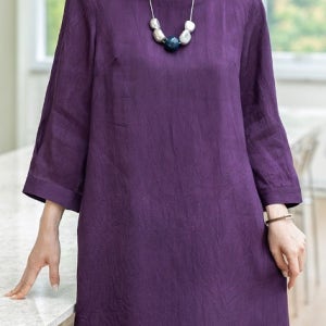 뒤핀탁인견원피스 [DS42226]