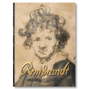 렘브란트 아트북 / Rembrandt. The Complete Drawings and Etchings [XXL Size] / 렘브란트 책 / 렘브란트 작품집