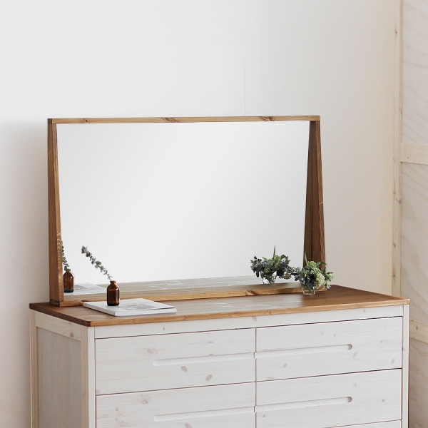 [엘린] A형 안전한 오뚜기 와이드경 화장대, 텐바이텐