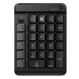 HP 무선 블루투스 기계식 키패드  블랙  HP 435  갈축 HP 435