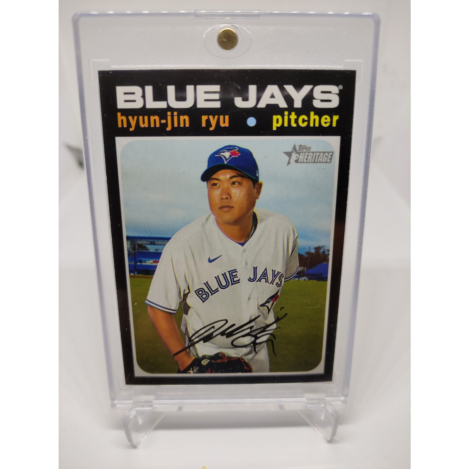 2020 Topps Heritage 566번 류현진 Hyunjin 야구 류현진 MLB 카드  1개