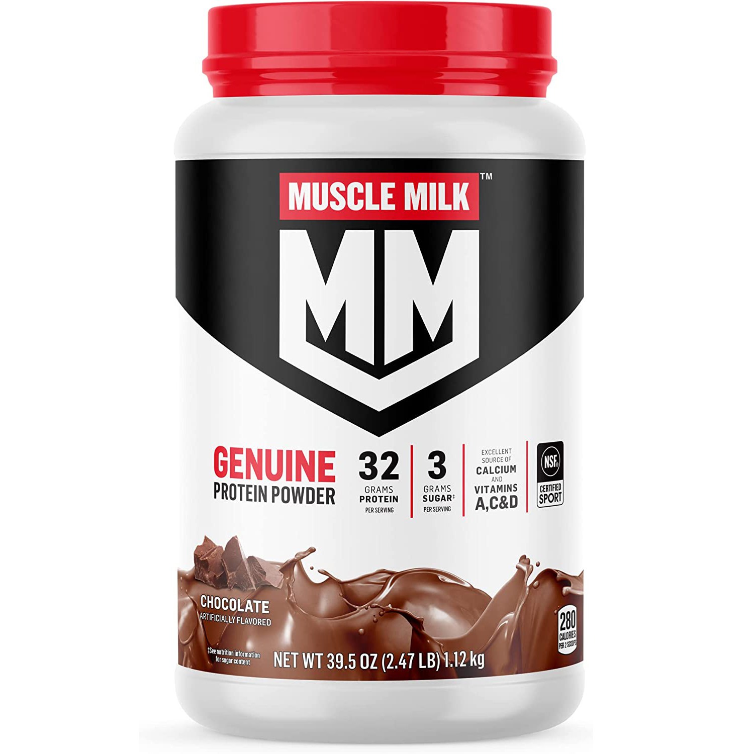 머슬 밀크 1.12kg (쵸코맛)  1개