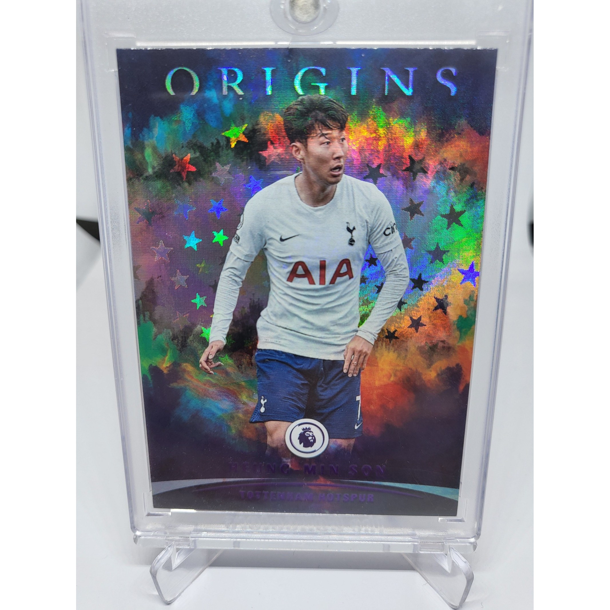 2021 Panini Chronicles Orgins ASTRO 손흥민 EPL카드 축구 카드  1개