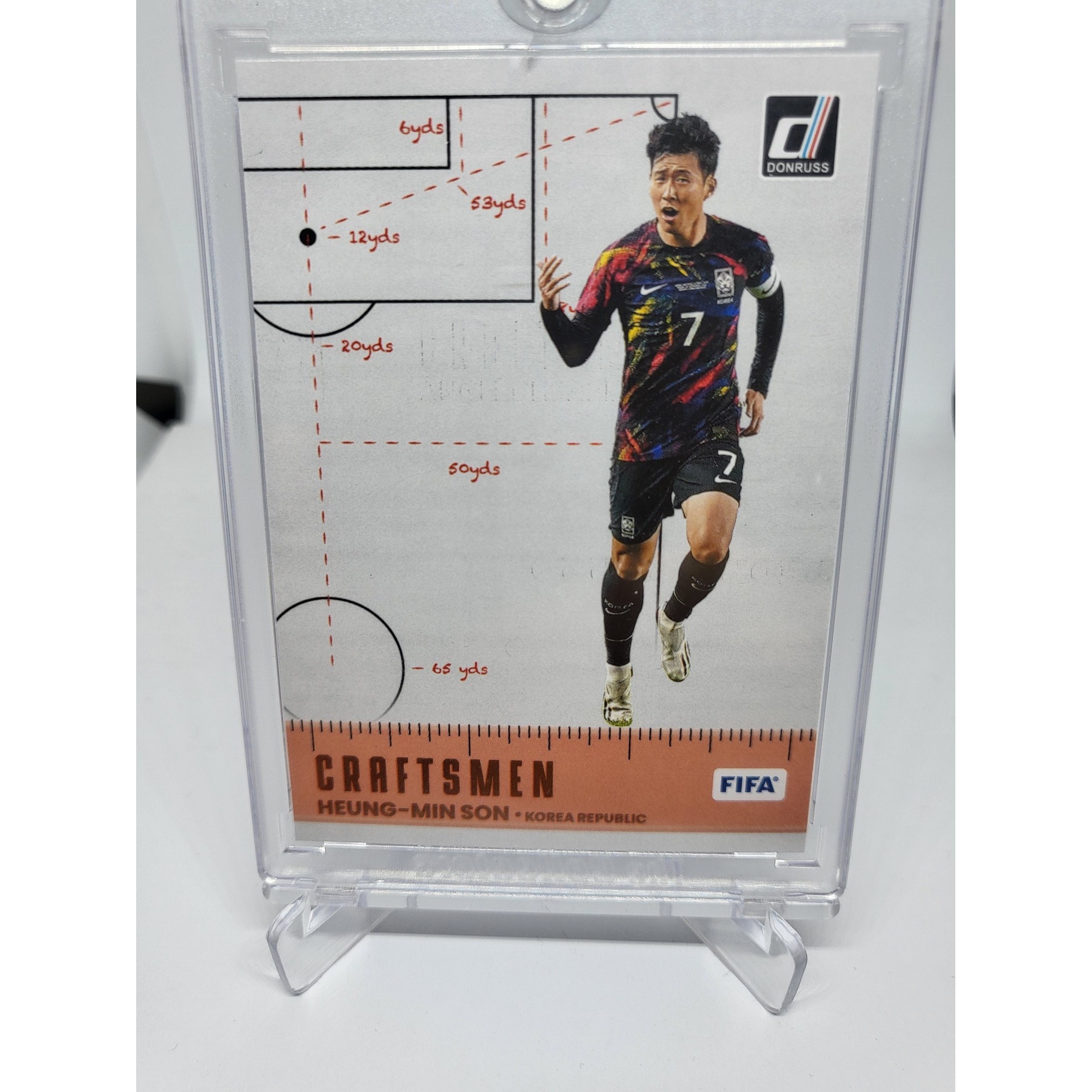 2022 Donruss FIFA Craftsmen 18번 손흥민 카드 축구카드 EPL카드