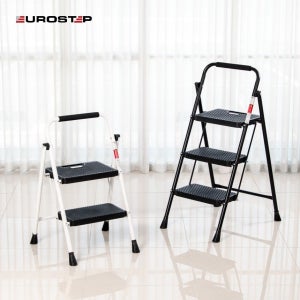 가정용 접이식 사다리 안전 미니 계단 발판 유로스텝 사다리 2단 3단