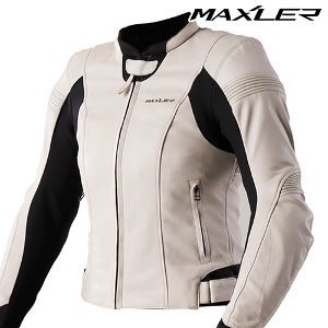 맥슬러자켓DELTA LADYLEATHER JACKET- beige -