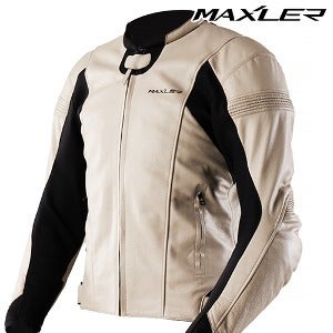 맥슬러자켓DELTALEATHER JACKET- beige -