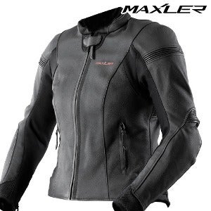 맥슬러자켓DELTA LADYLEATHER JACKET- black -