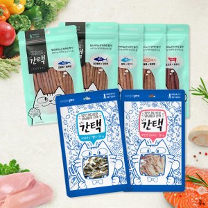 [간택] 고양이 져키 육포간식 7종