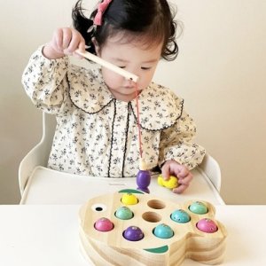 해빛 영유아 장난감 원목 낚시 놀이 유아완구