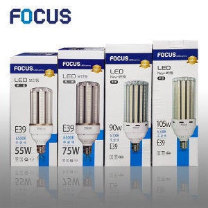 포커스 LED 가로등 전구 보안등 55W 75W 90W 105W 콘벌브 공장등 외등