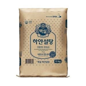 백설 CJ제일제당 백설 하얀설탕 15kg