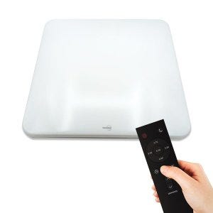 장수램프 장수램프 퓨어스마트 리모컨 사각방등 60W 색변환